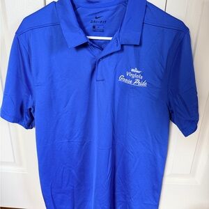 Nike Men's Vibrant Blue Polo Shirt